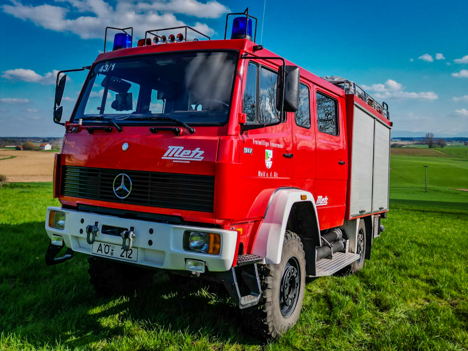 Die Fahrzeuge_Löschgruppenfahrzeug 8/6 (43/1)_Pirzlöd_Feld